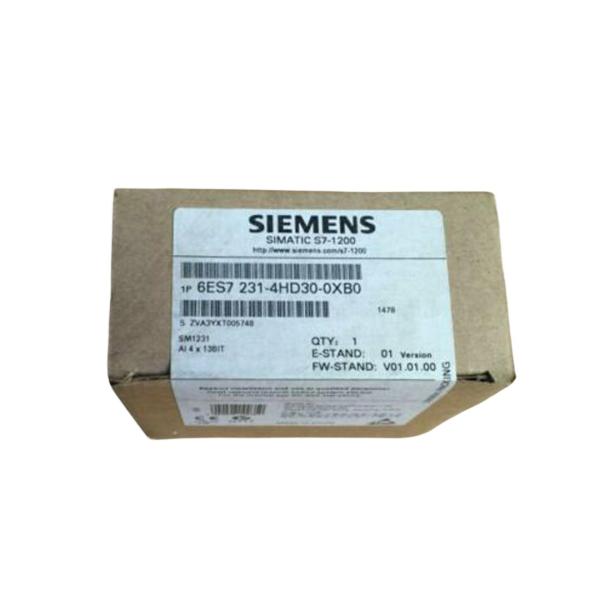 SIEMENS SIMATIC PLC S7-1200 6ES7231-4HD30-0XB0 SM 1231 4 x Analog Input Signal