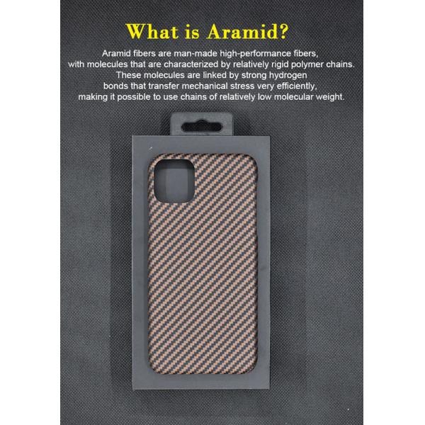 3D Touch Shockproof Aramid iPhone Case For iPhone 11 Pro Max