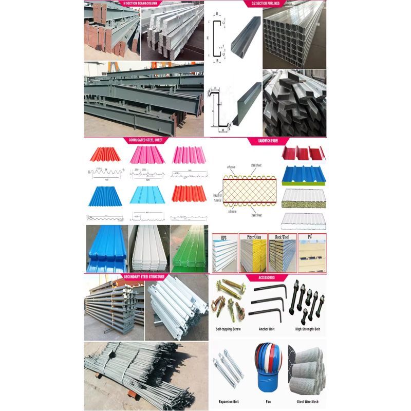 Industrial Style Prefabricated Steel Structure Aircraft Hangars with Customizable Options for Secure Storage