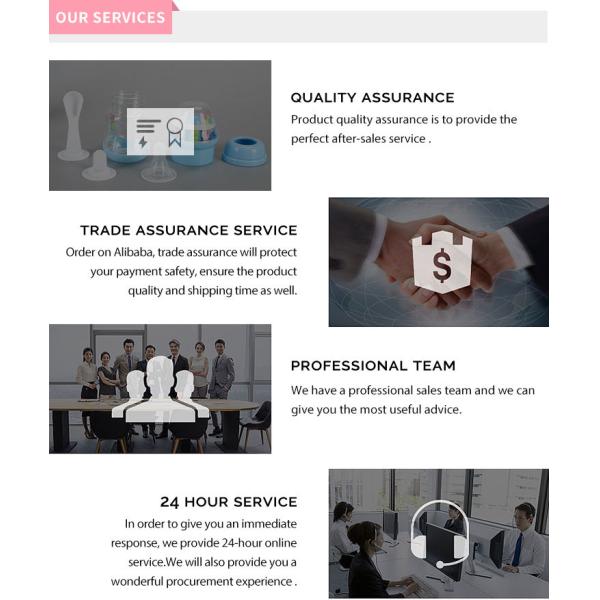 Portable Baby Bottle With Dispenser 250ml Custom Processing