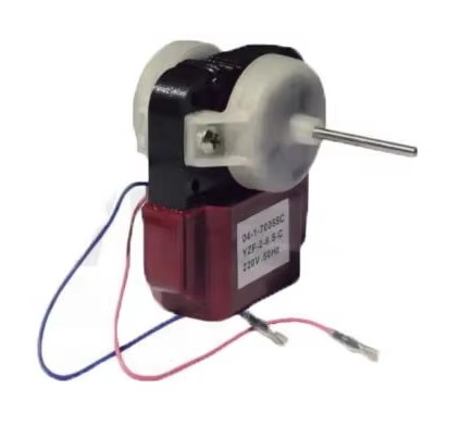 Universal AC DC Shaded Pole Motor for Refrigerator Home Appliance Condenser Fan Motor with Filter and Filter Drier