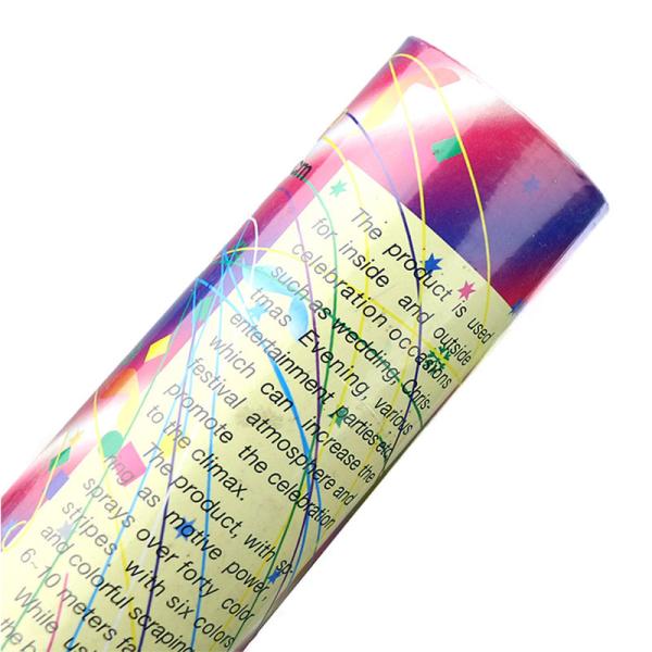 Quality Party 20cm Reusable Metallic Party Confetti Cannon for sale