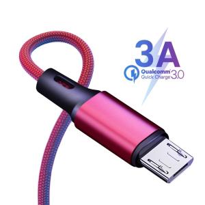 Buy cheap RoHS OEM ODM QC3.0 6.6FT 2m 3A Micro USB Fast Charging USB Cable product