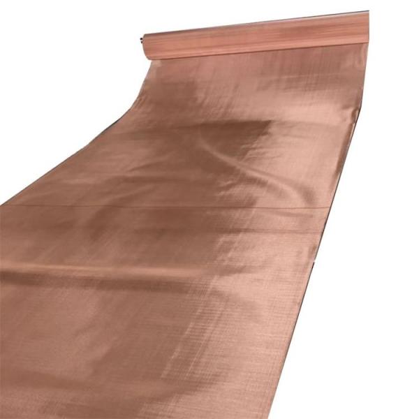 Faraday cage 200 mesh 99.9% red copper wire shielding fabric mesh screen