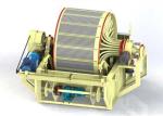 High Capacity Sorting Separator Machine Industrial Dewatering External Drum