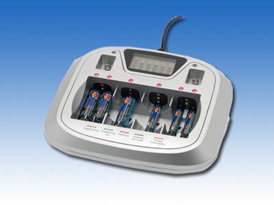 Quality USB Port LCD Battery Charger 9V 1000mAh Multi-size Batteries 4 PCS for sale