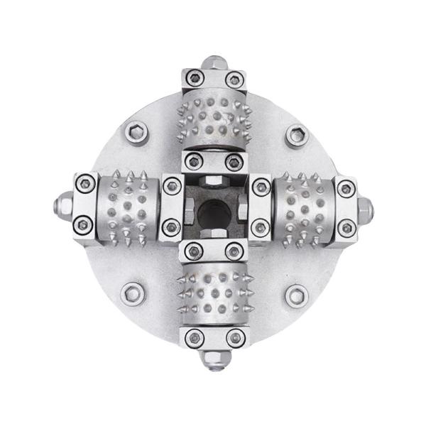 Quality Brazed Alloy Diamond Sleeve Bush Hammer Grinding Roller For Stone Lychee Surface for sale