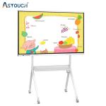 HDMI Interactive Touch Panel Display 60Hz Silver Display 75 Inch RoHS