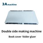 CQT-800BS Automatic Book Cover Side Pasting Machine for Consistent Folding and