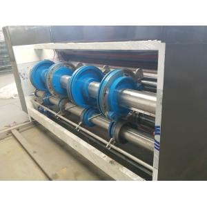 Semi Automatic Chain feeder Carton Flexo Printing and Slotting Machine