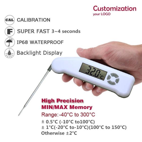 Quality Switchable Auto Calibration Digital Food Thermometer for sale