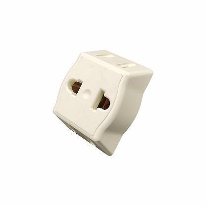 Quality Non Grounding 2 Hole Household Socket Electric Plug Adapter for sale