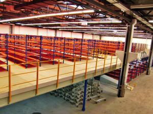 Buy cheap Material Handling Equipment Shelving Pallet Racking Mezzanine With Multilayer product