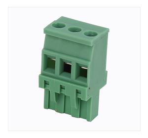 China 2P Electrical Plug-In Terminal Block Wire Range 28 Awg 12 Awg on sale