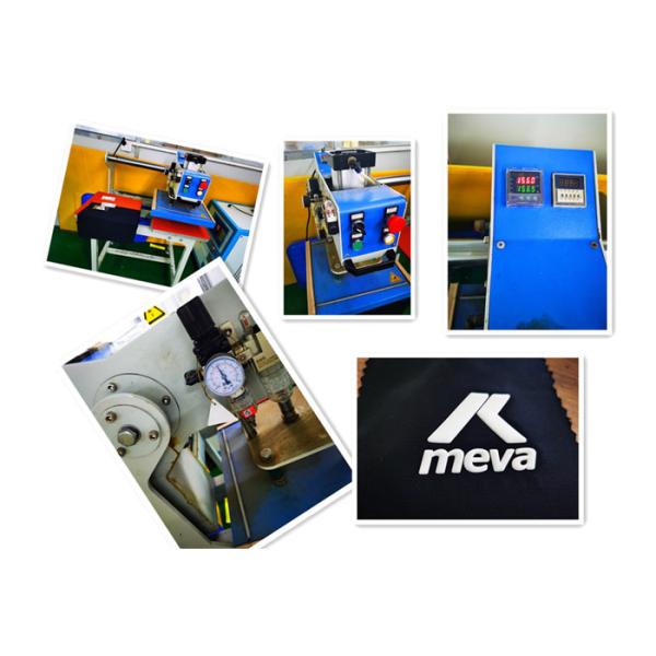 Luminous Rubber Garment Patches 3D Silicone Heat Transfer Label For Ski Suit