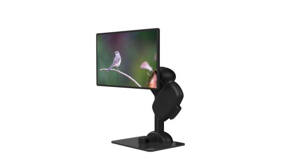 Quality Neck Health LCD Monitor Stand Durable Automatic Lifting Lazy Design for sale