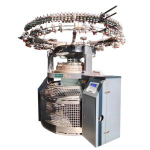 Double Jersey High Pile Loop Cut Electronic Jacquard Circular Knitting Machine