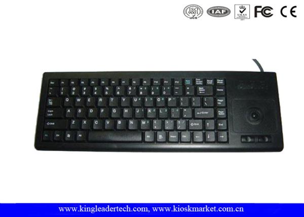 87 Keys Plastic Keyboard With Mini Trackball In US English Layout And USB