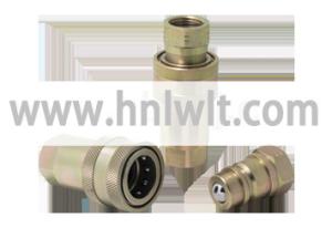 Hydraulic Quick Connector NPT Threaded Skid Steer Compatible with Nitrile Rubber Seal ISO 9001 2015 Certified