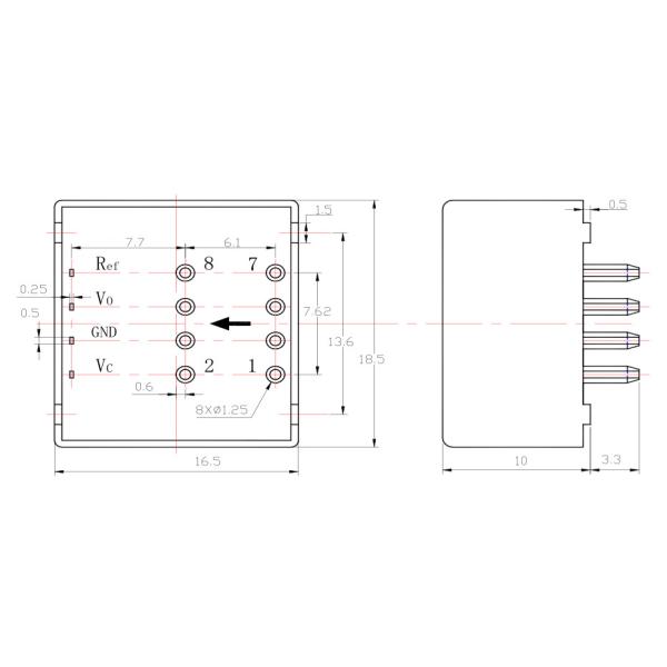 Multi Range Closed Loop Hall Effect Current Sensor Precision Current Transducer