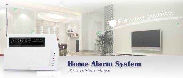 Quality Easy Handle Auto Dialer GSM LED Wireless House Burglar Alarm System for sale