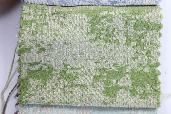 Quality Shaggy Jacquard Chenille Upholstery Fabric 100% Polyester for sale