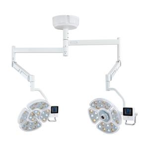 Sensor Switch Dental Ceiling Led Light Shadowless Operation Lamp With Double Head