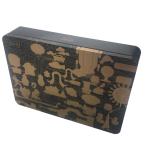 PMS Offset Printing Rectangle Vintage Tin Can With Embossed Lid