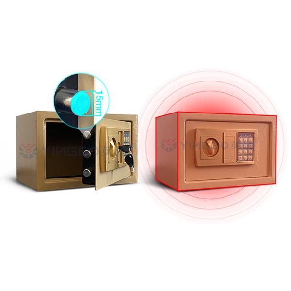 Customized Solid Steel Electronic Digital Safe 8.5L With Full Digital Keypad