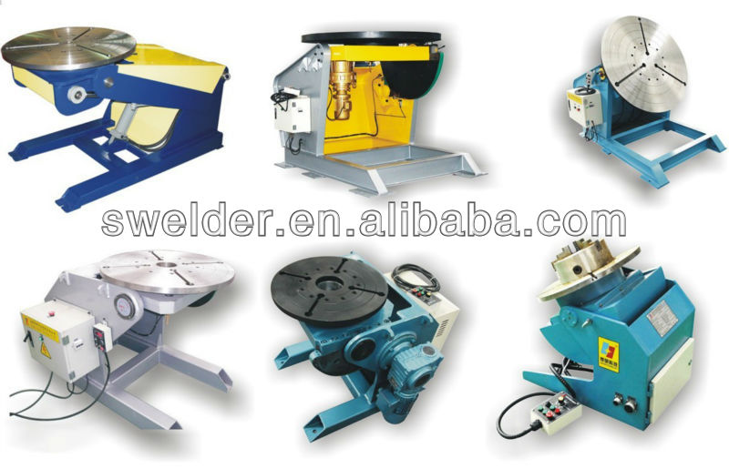 Welding Robot Rotation Adjustable Welding Rotator With Adjustable Positioner Customized