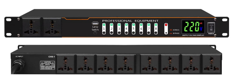 Customizable 1 in 8 out Intelligent High Power Supply Circuit Power Sequence Controller for Diverse Applications