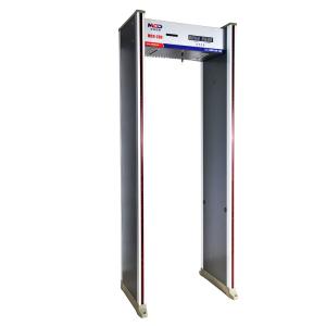 6 Detection Zones Walkthrough Metal Detector with 0-99 Adjustable Sensitivity
