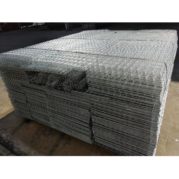 100x100x50cm Welded Gabion Wire Mesh Retaining Wall For Building Square Hole Shape