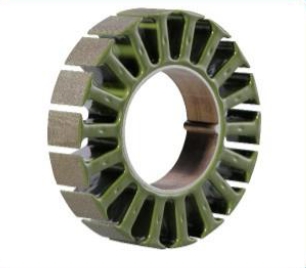 Coating Thickness of 0.1-0.2mm Customized Stacked Stator Lamination for Electrical Motors