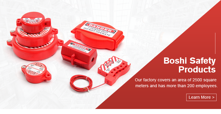BOSHI Industrial Use Electrical Engineering Plastics PP Plug Valve Lockout