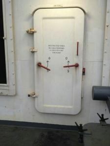 Buy cheap Water Tight Marine Doors / Ship Access Door With Round Window Handle Quick Open product