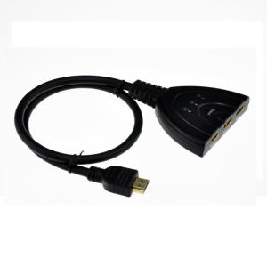 HDCP1.0 HDMI1.3b 3x1 HDMI Switch Box With Pigtal