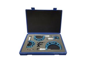 Buy cheap Carbide Measuring Faces 0-100mm Outside Micrometer Set Machinist Tools product