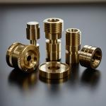 Brass Precision Turned Components CNC Part Turning CNC Lathe Parts Machining