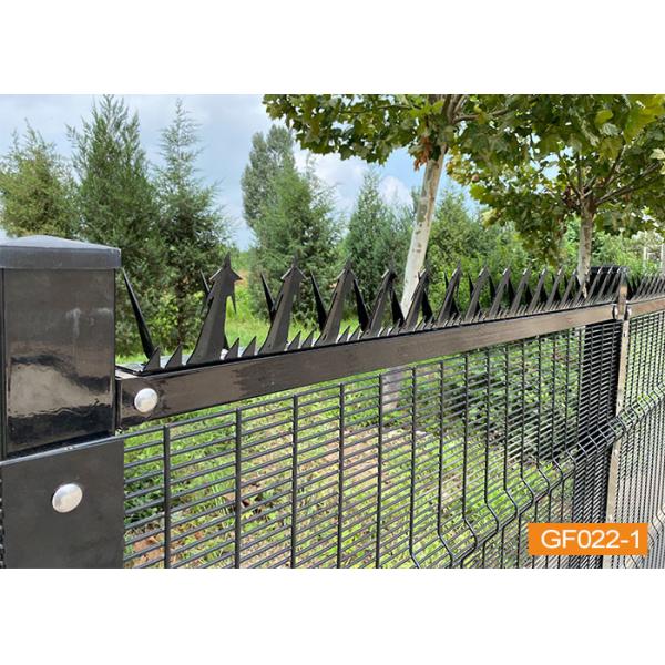 Highway 60mm Post Anti Climb Security Fencing OHSAS 358 Mesh Fencing