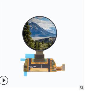 China 454X454 1.39 Inch Amoled Lcd Screen capacitive touch Round Oled Display on sale