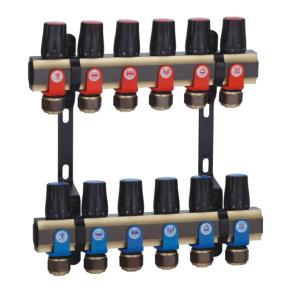 China ISO Water Underfloor Heating Manifold PN10 Underfloor Heating Products on sale