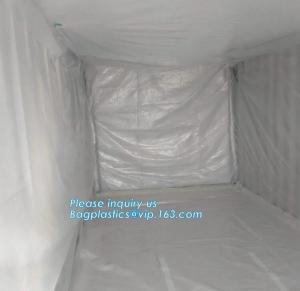Buy cheap 8Mil Open Top Drawstring Dumpster Container Liners,dumpster containe liners for garbage disposable,20 yard drawstring bl product