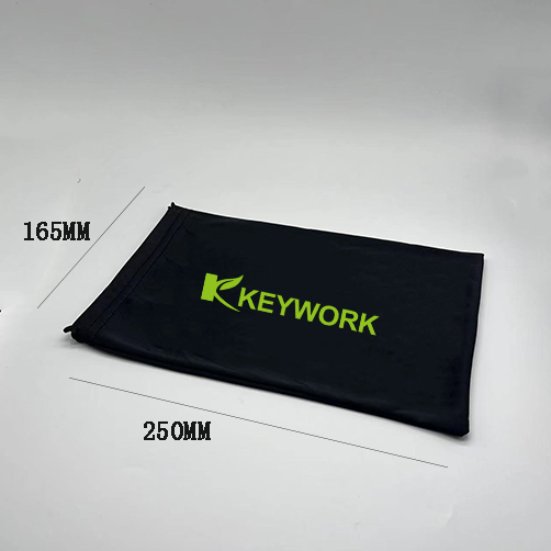 Collapsible Soft Black Drawstring Bags Bulk Protective Mirror