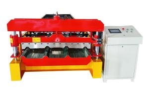 Buy cheap CNC Machining Roofing Sheet Roll Forming Machine Full Hardness Material CE Certificated product