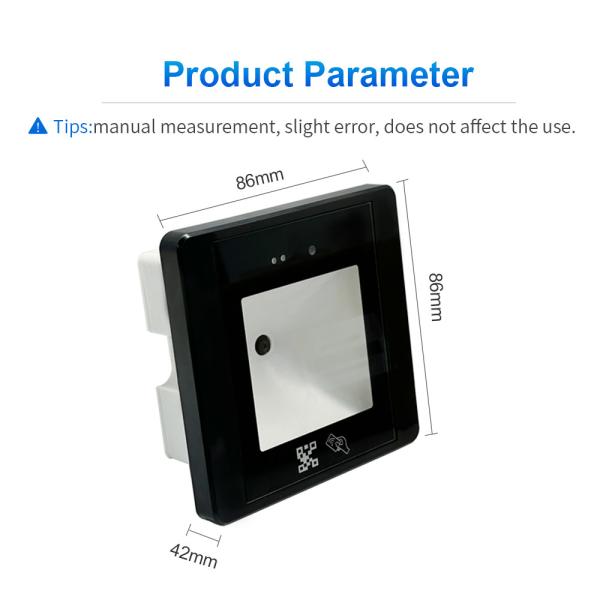 RD002 QR IC NFC RFID Scanner Access Control System White Light 1D 2D for GYM
