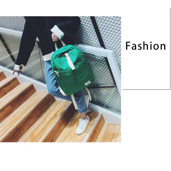 Waterproof Backpack College Students Canvas Bag For Men and Women Fashion Travel Bag