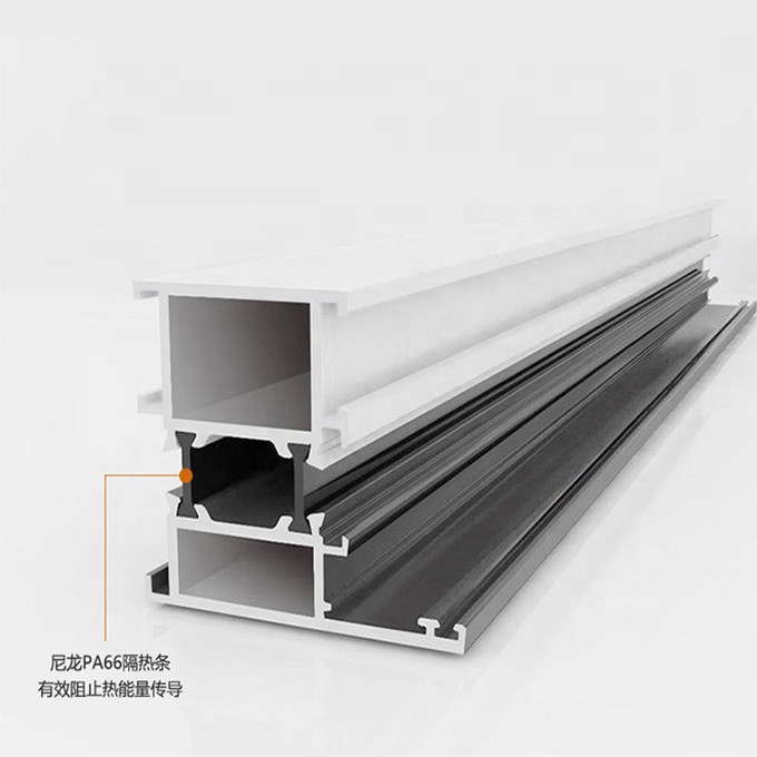 Anodized Standard Aluminium Profiles Silver Black Bronze Champagne Colors
