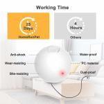 Smart Interactive Cat Toys Ball With Bell Automatic Self Rotating Built In LED