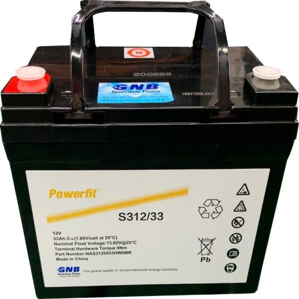 Quality Battery S312-33 6V 2210W American GNB Battery Industrial Energy Storage Battery for sale